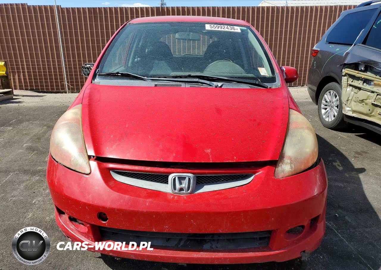 2008 Honda Fit Sport VIN:JHMGD38608S064924 - 5