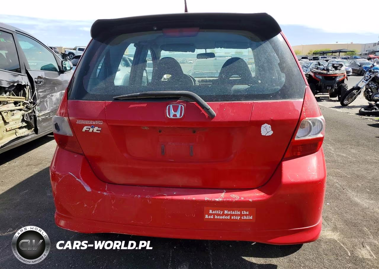 2008 Honda Fit Sport VIN:JHMGD38608S064924 - 6