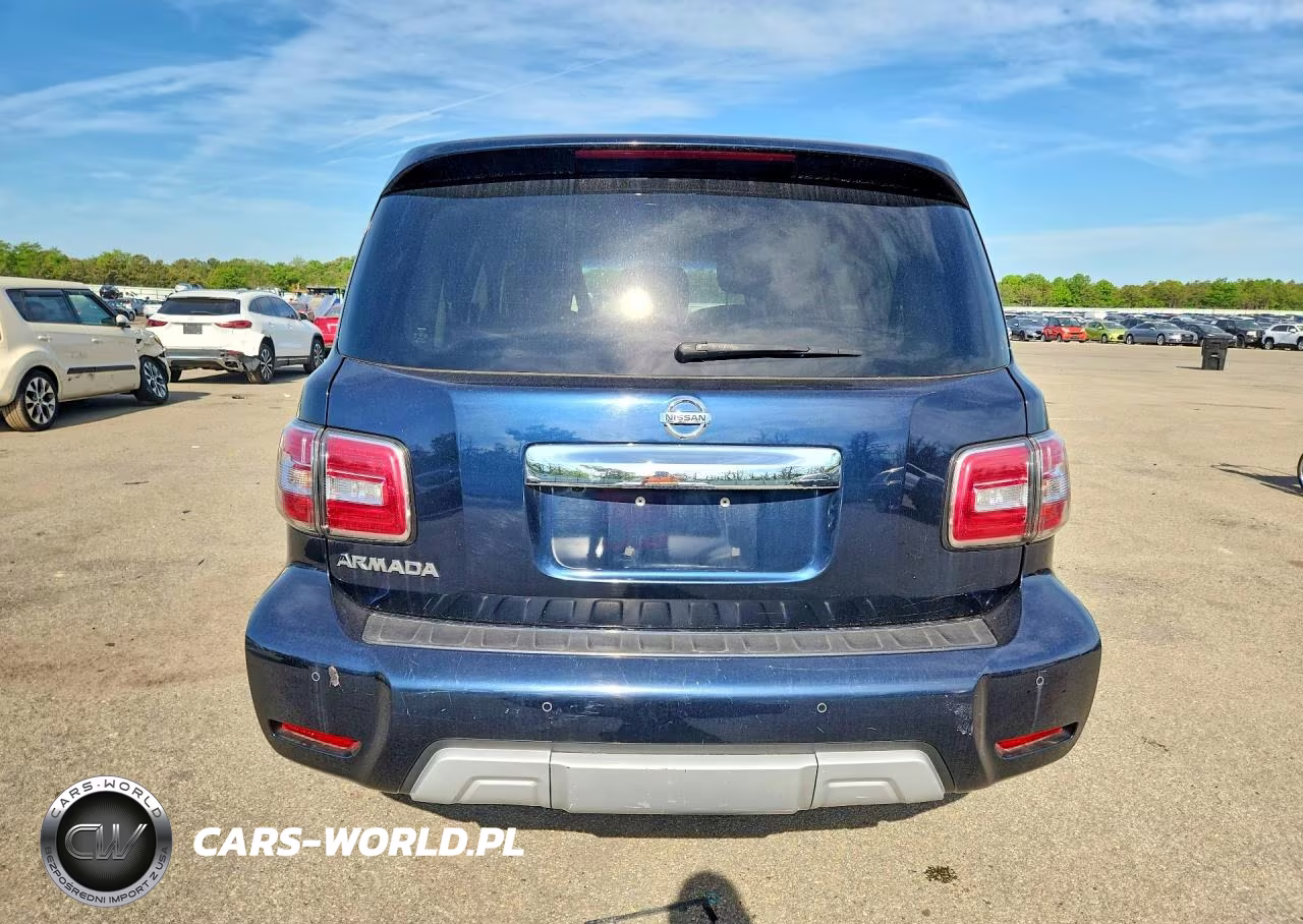 2017 Nissan Armada Sv VIN:JN8AY2NC1H9505214 - 6
