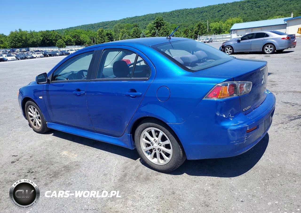 2011 Mitsubishi Lancer Es VIN:JA32U2FU4BU001665 - 2