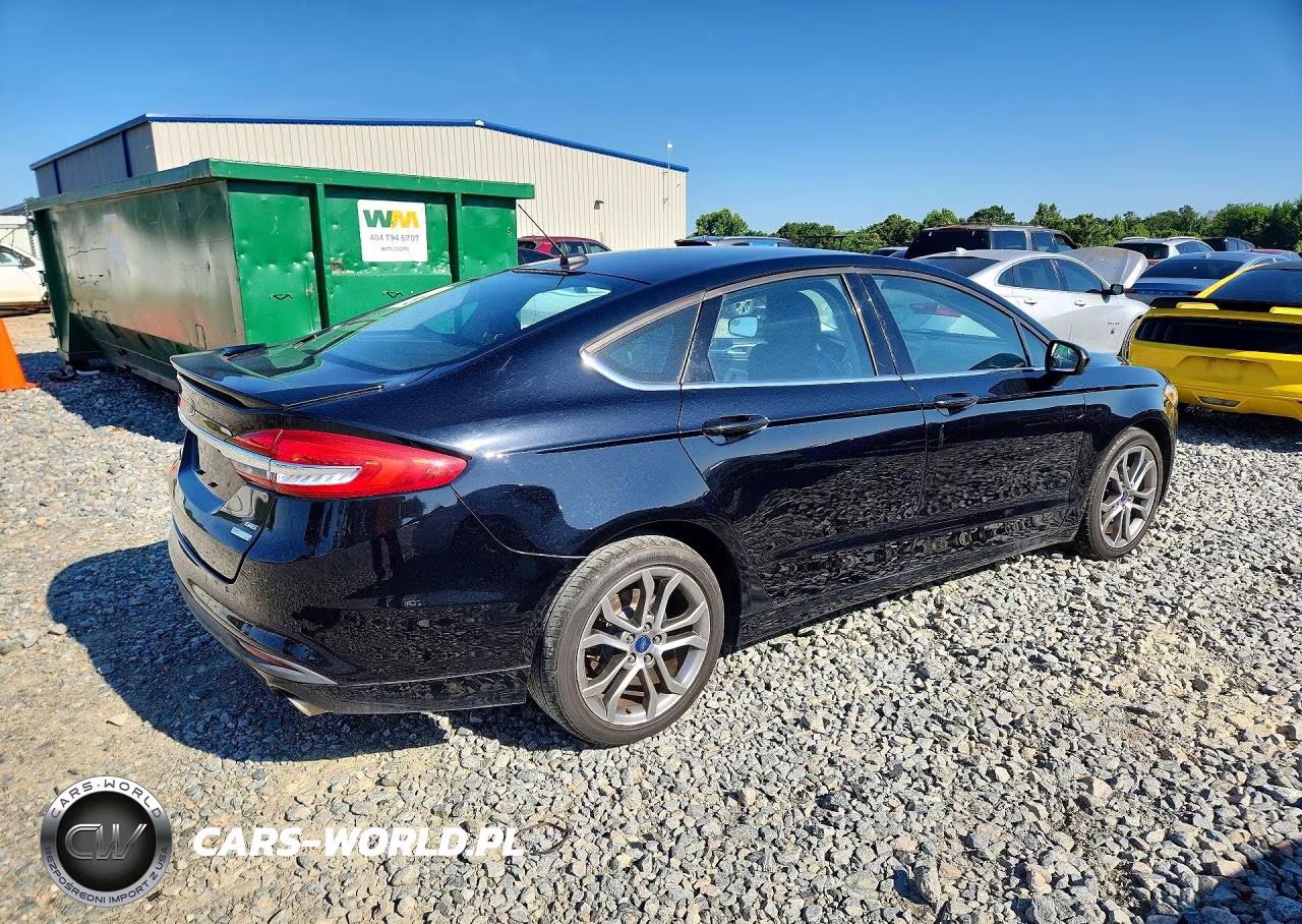 2017 Ford Fusion Se VIN:3FA6P0HD7HR249653 - 3