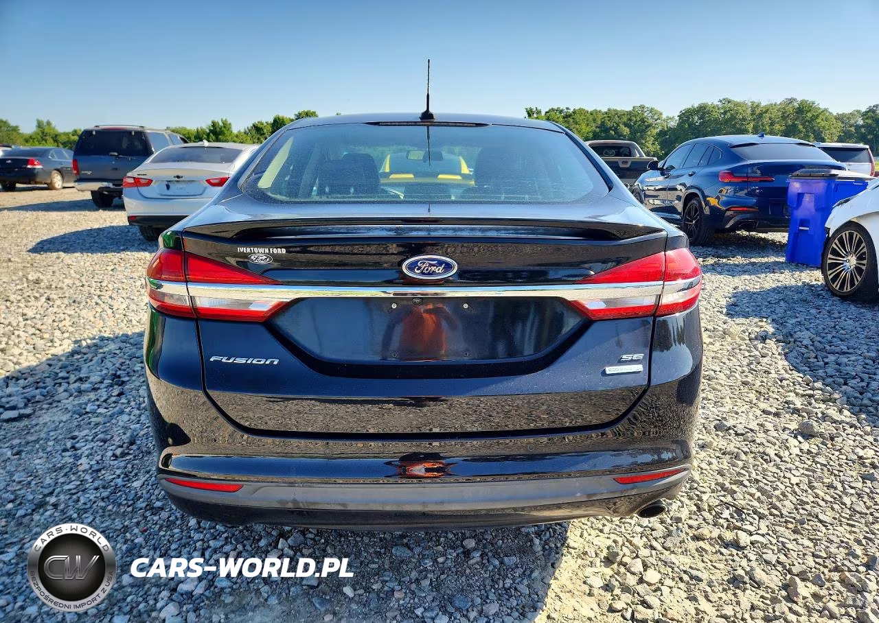 2017 Ford Fusion Se VIN:3FA6P0HD7HR249653 - 6