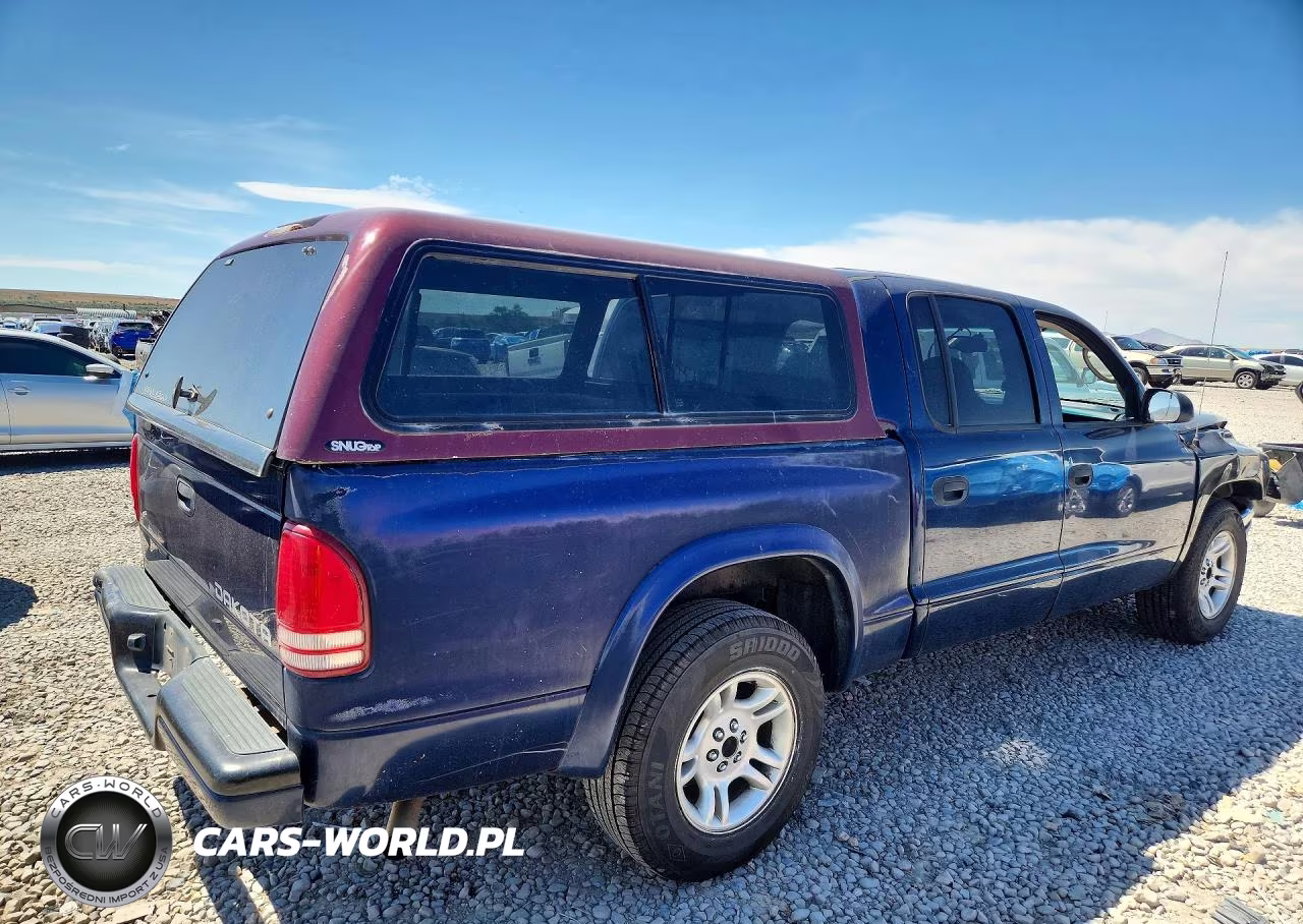 2004 Dodge Dakota Quad Sport VIN:1D7HL38N34S644443 - 3