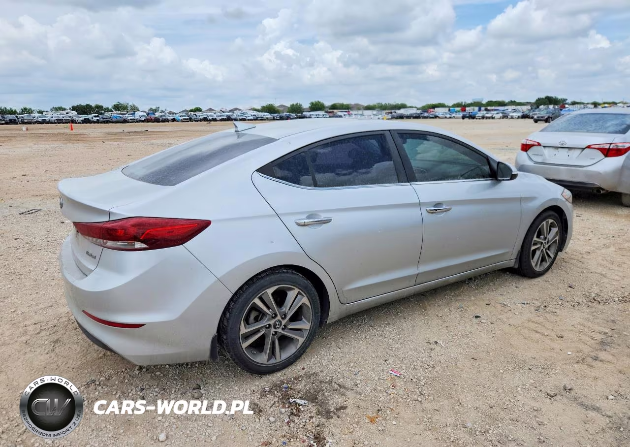 2017 Hyundai Elantra Limited VIN:5NPD84LF9HH027374 - 3