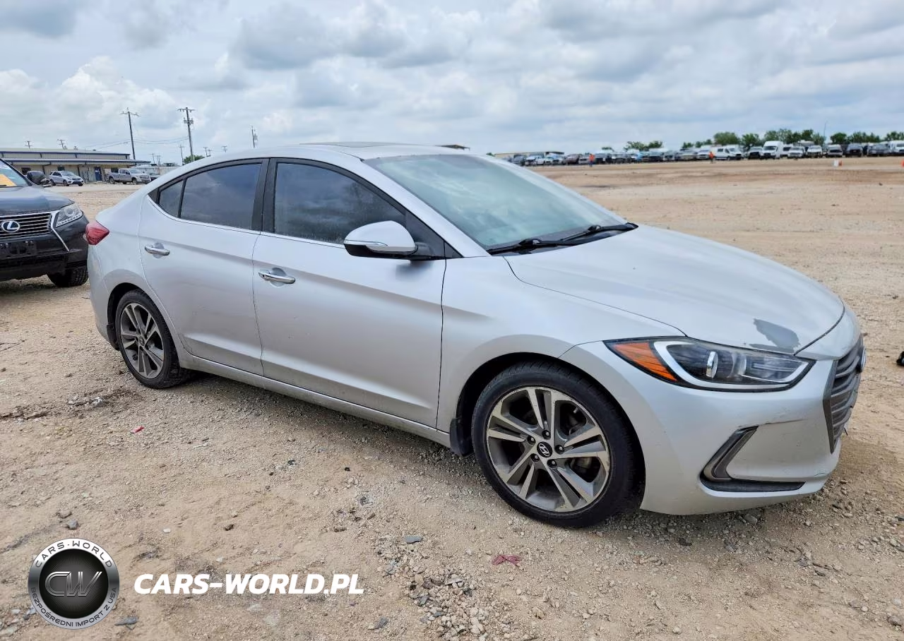 2017 Hyundai Elantra Limited VIN:5NPD84LF9HH027374 - 4