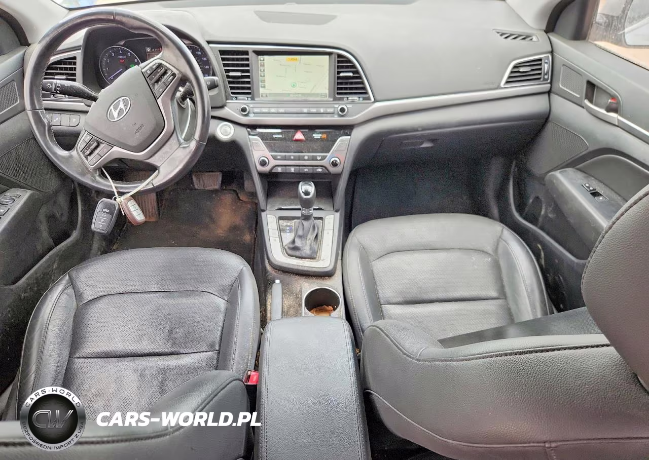 2017 Hyundai Elantra Limited VIN:5NPD84LF9HH027374 - 8
