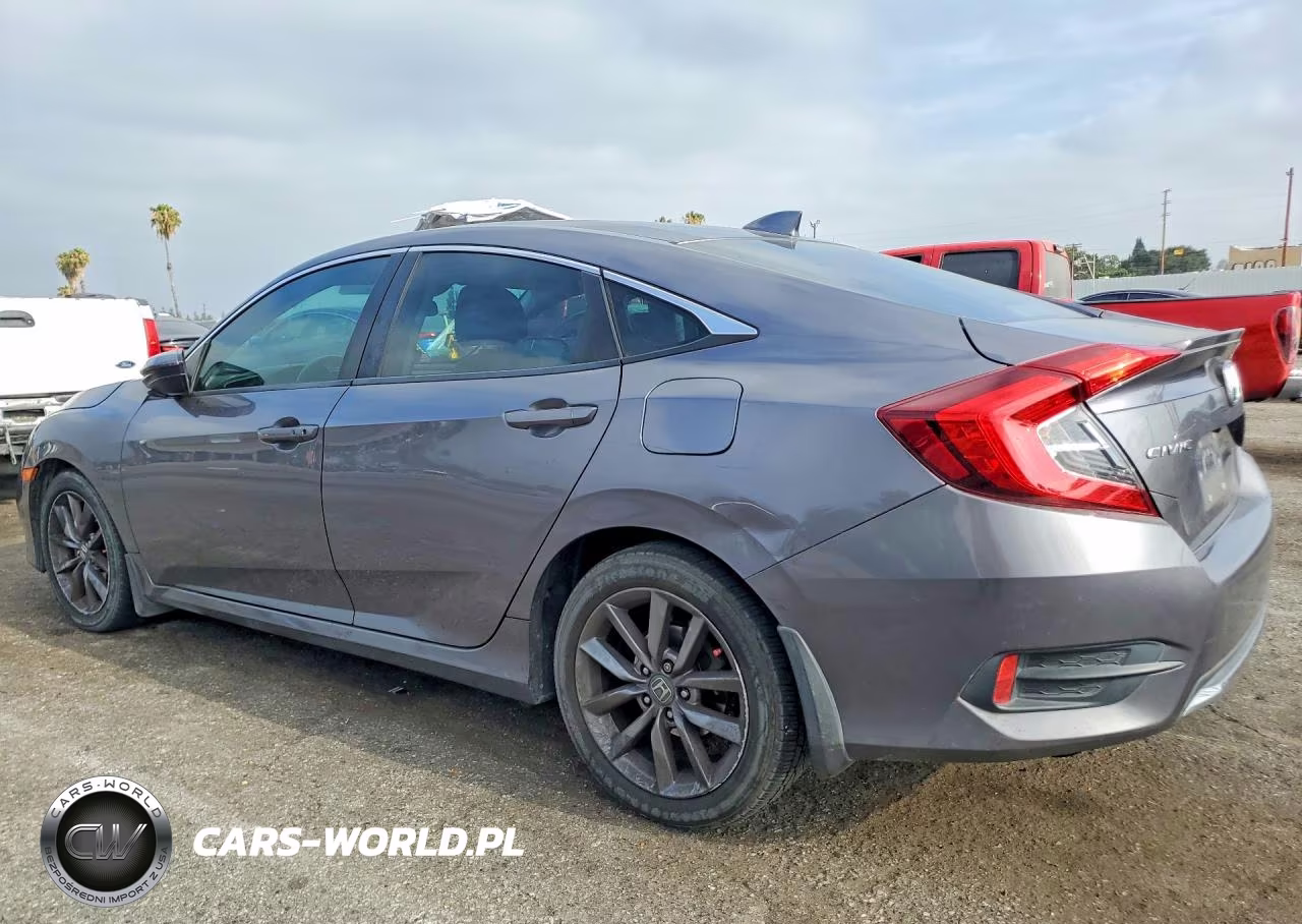 2019 Honda Civic Ex VIN:19XFC1F35KE018092 - 2