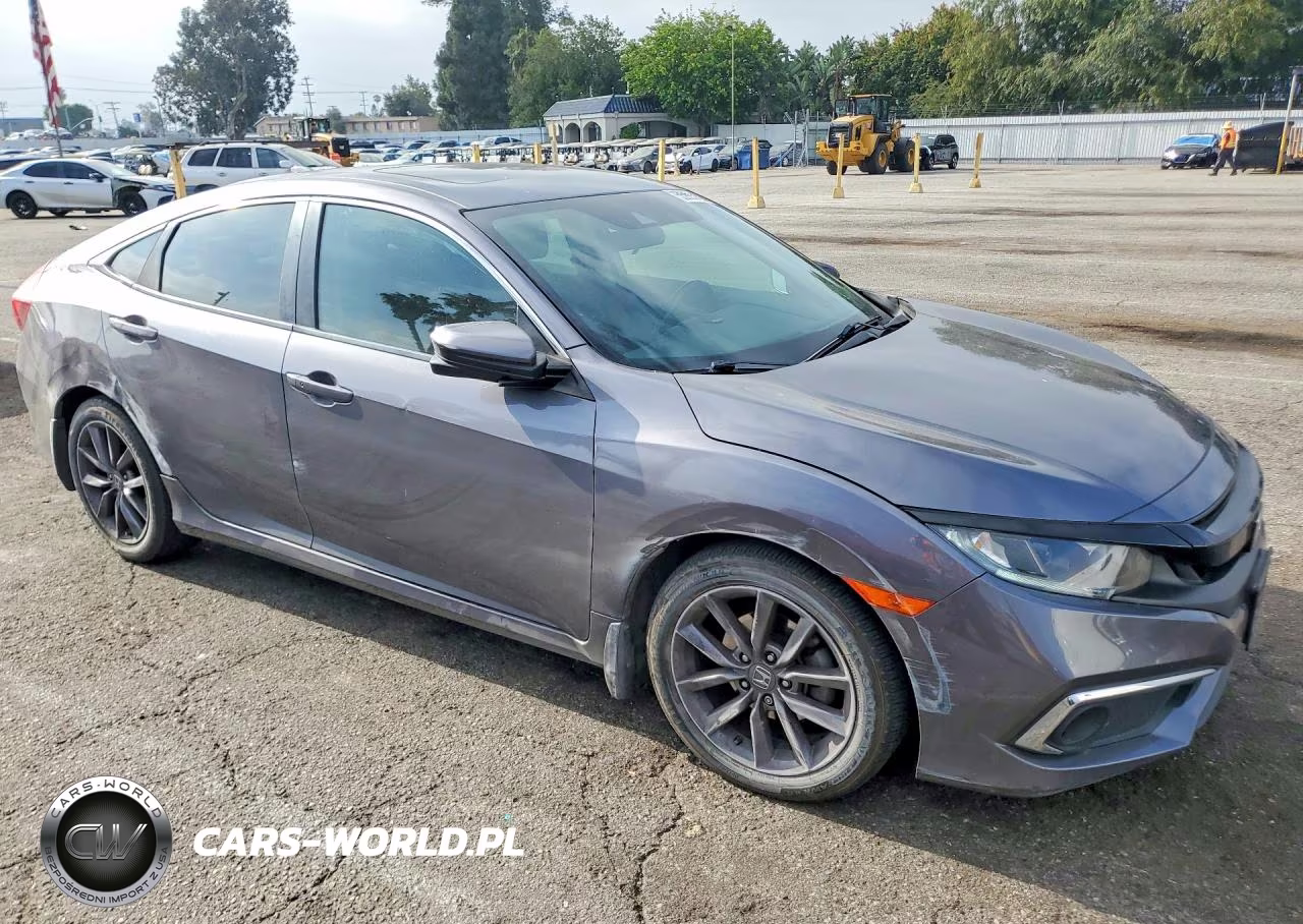 2019 Honda Civic Ex VIN:19XFC1F35KE018092 - 4