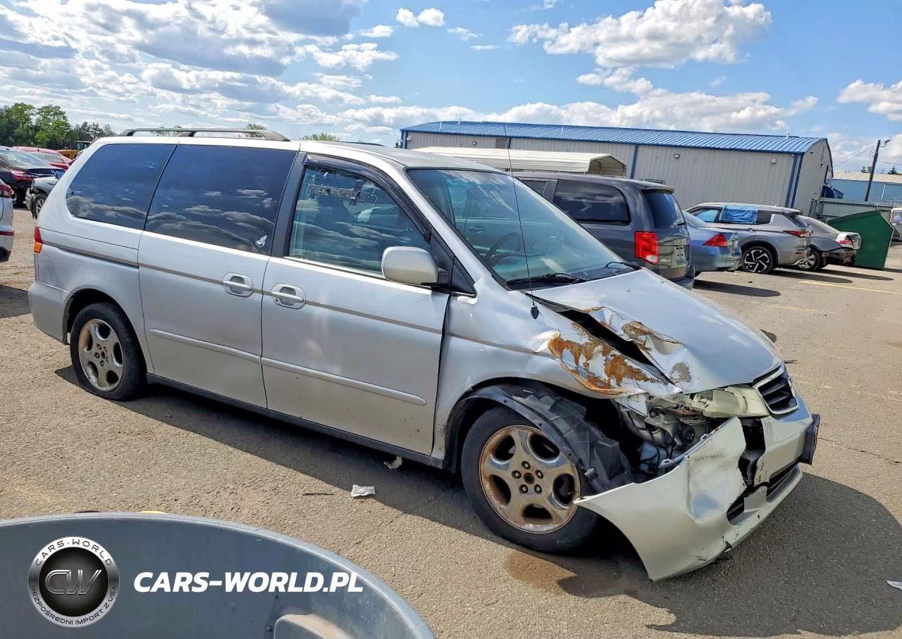 2003 Honda Odyssey Exl VIN:5FNRL18723B144774 - 4
