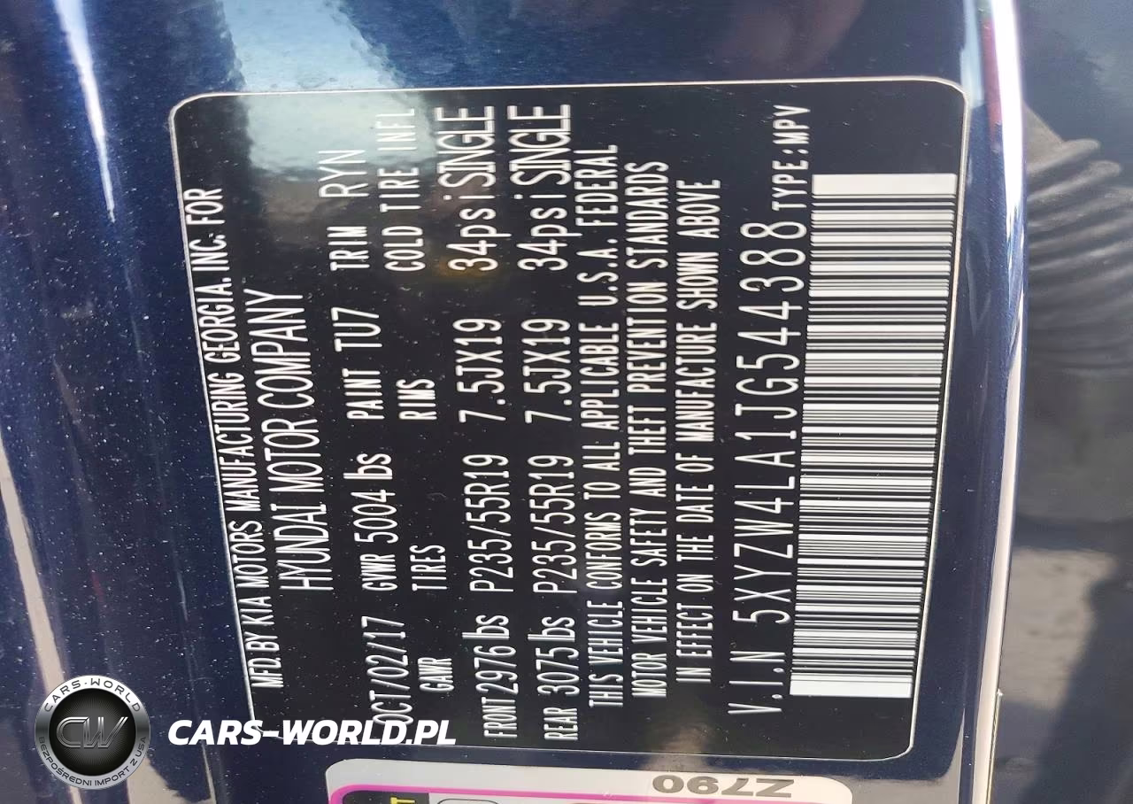 2018 Hyundai Santa Fe Sport 2.0T Ultimate VIN:5XYZW4LA1JG544388 - 13
