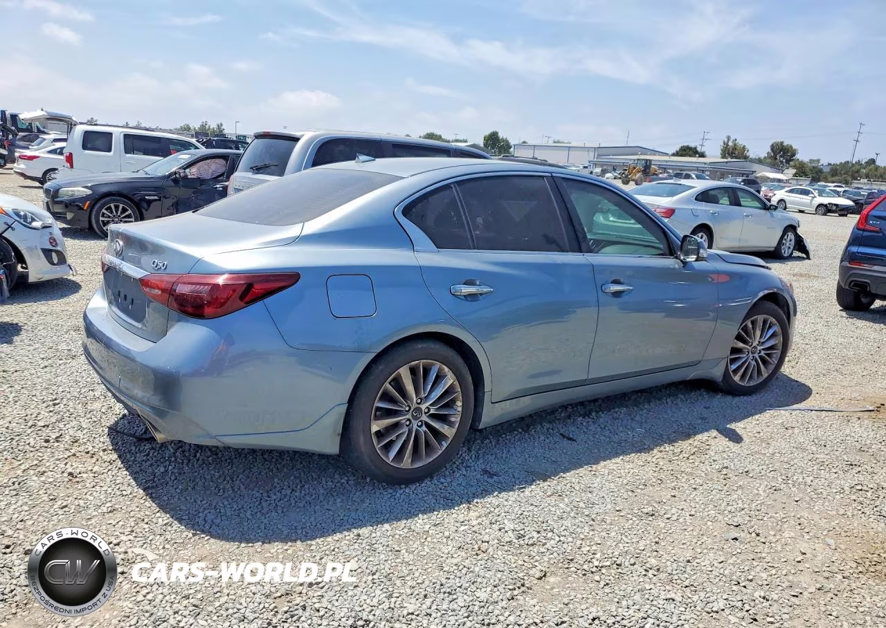 2018 Infiniti Q50 2.0T Luxe VIN:JN1CV7AP2JM241347 - 3