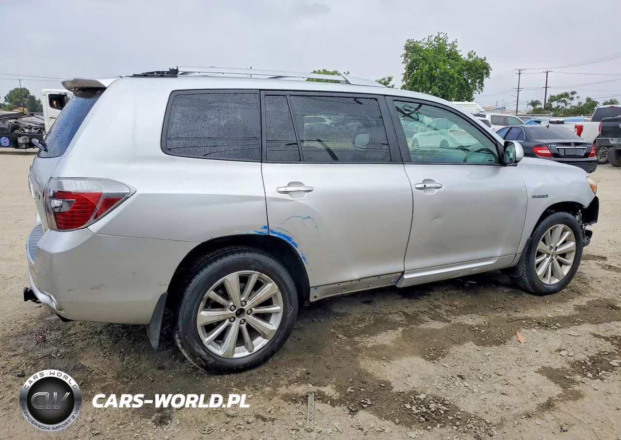 2008 Toyota Highlander Hybrid Limited VIN:JTEEW44A982010424 - 3