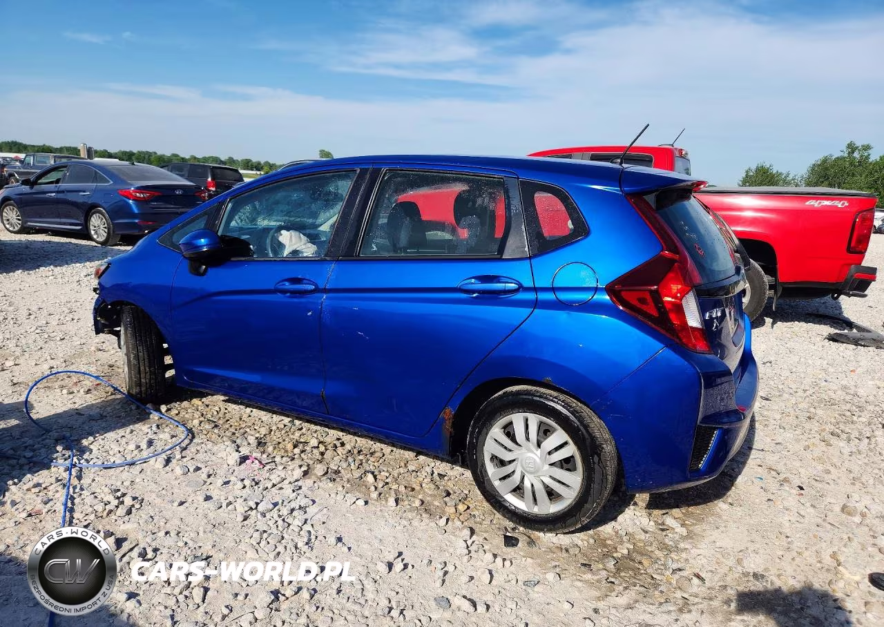 2016 Honda Fit Lx VIN:JHMGK5H53GX005604 - 2