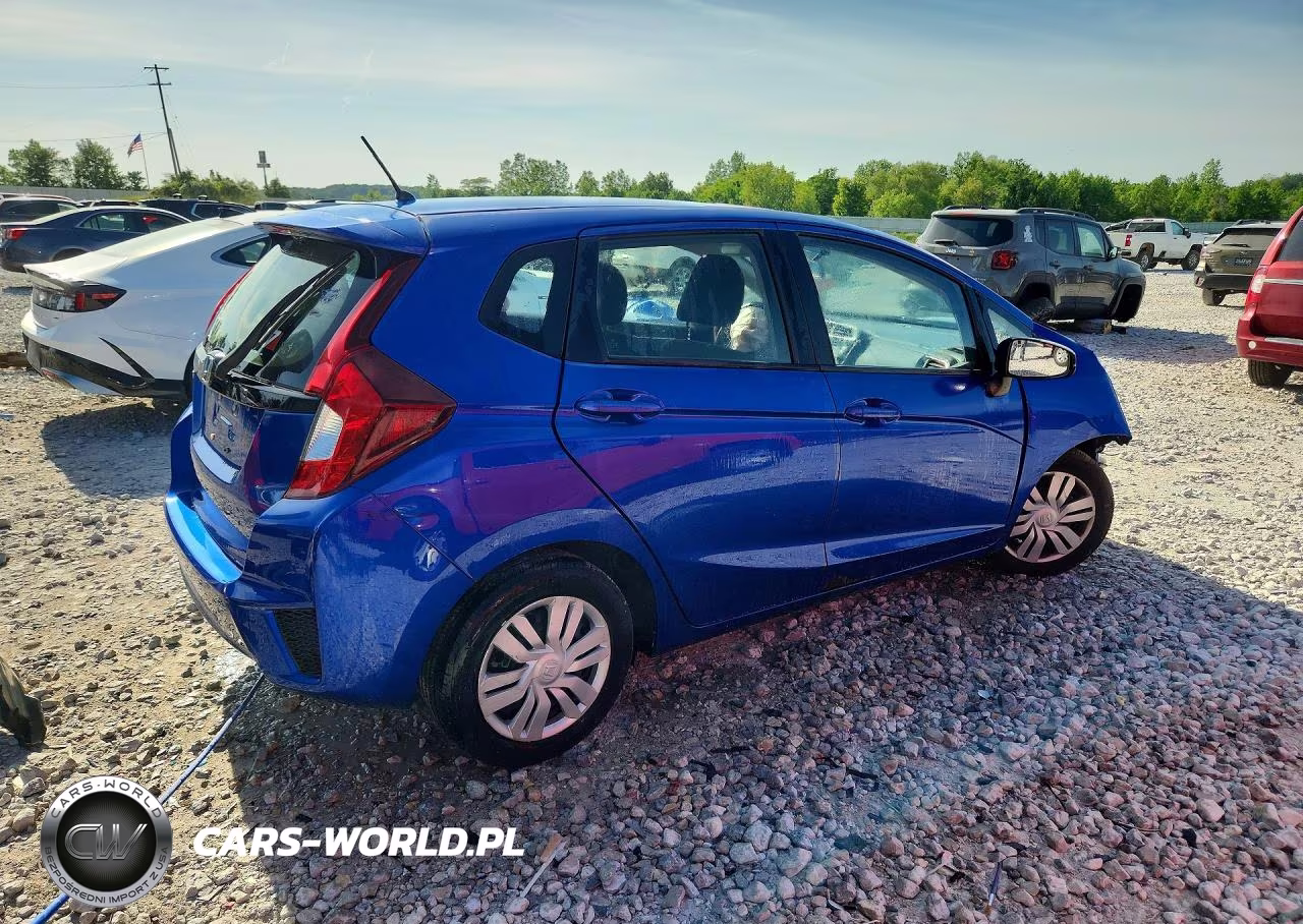 2016 Honda Fit Lx VIN:JHMGK5H53GX005604 - 3