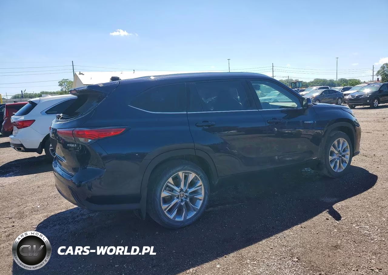 2021 Toyota Highlander Hybrid Limited VIN:5TDDBRCH9MS536577 - 3
