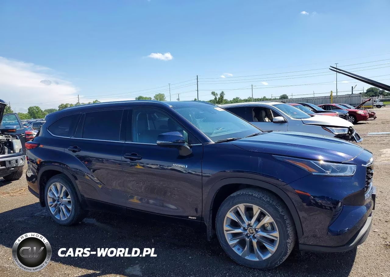 2021 Toyota Highlander Hybrid Limited VIN:5TDDBRCH9MS536577 - 4