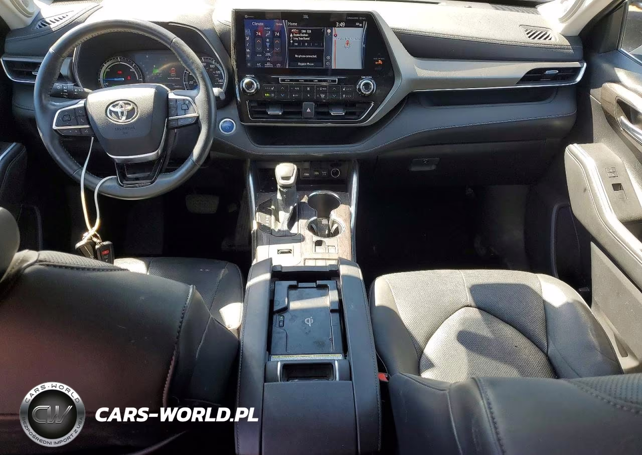 2021 Toyota Highlander Hybrid Limited VIN:5TDDBRCH9MS536577 - 8