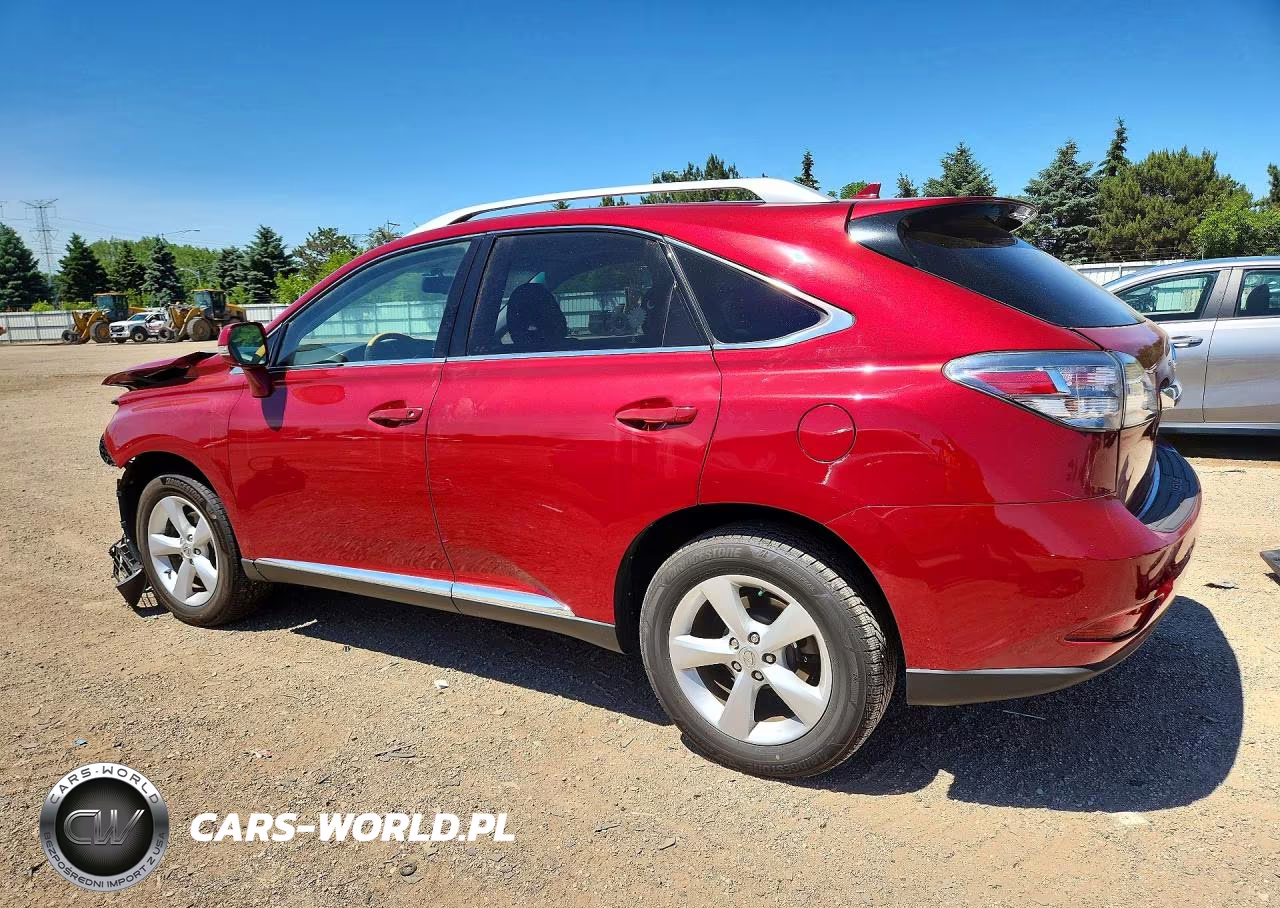2012 Lexus Rx 350 VIN:2T2BK1BA0CC153174 - 2