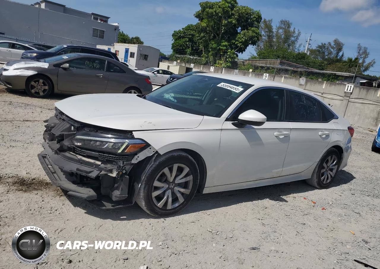 2022 Honda Civic Lx VIN:2HGFE2F20NH525080 - 1