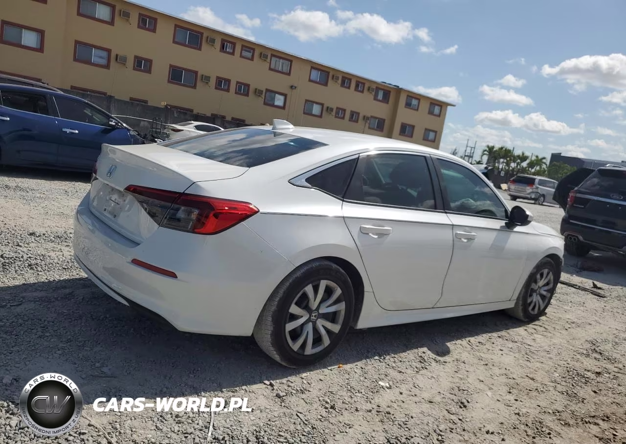 2022 Honda Civic Lx VIN:2HGFE2F20NH525080 - 3