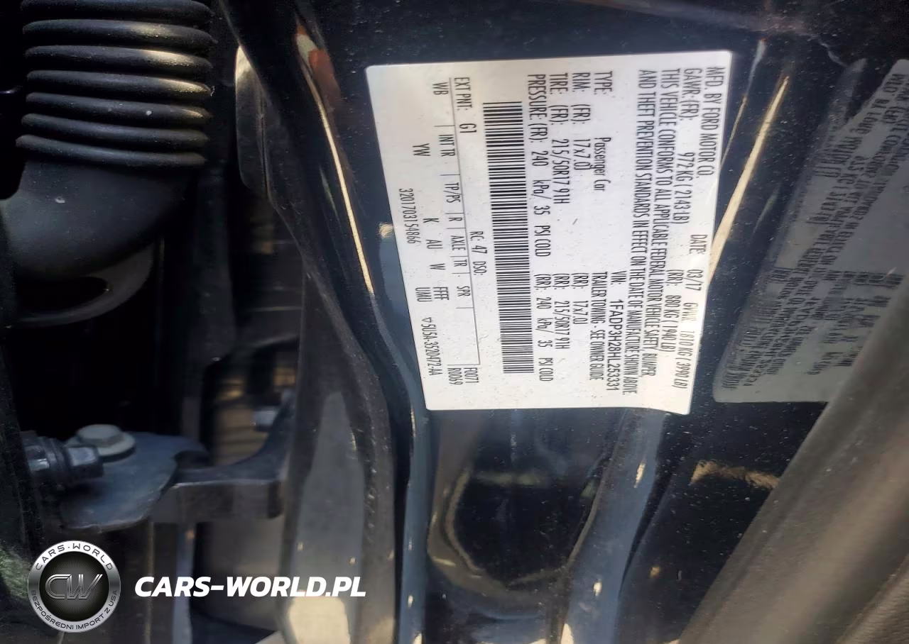 2017 Ford Focus Sel VIN:1FADP3H28HL253331 - 12