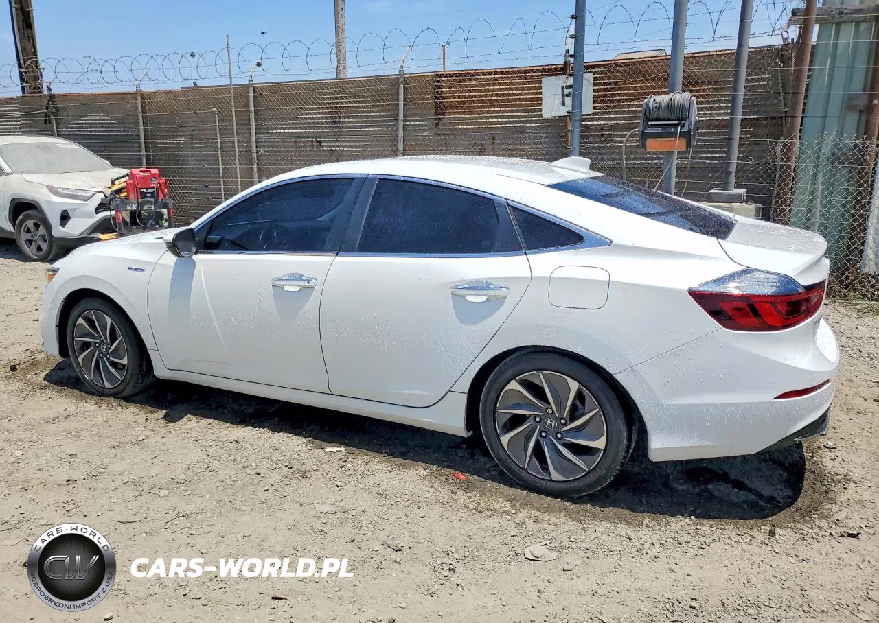 2019 Honda Insight Touring VIN:19XZE4F96KE033908 - 2