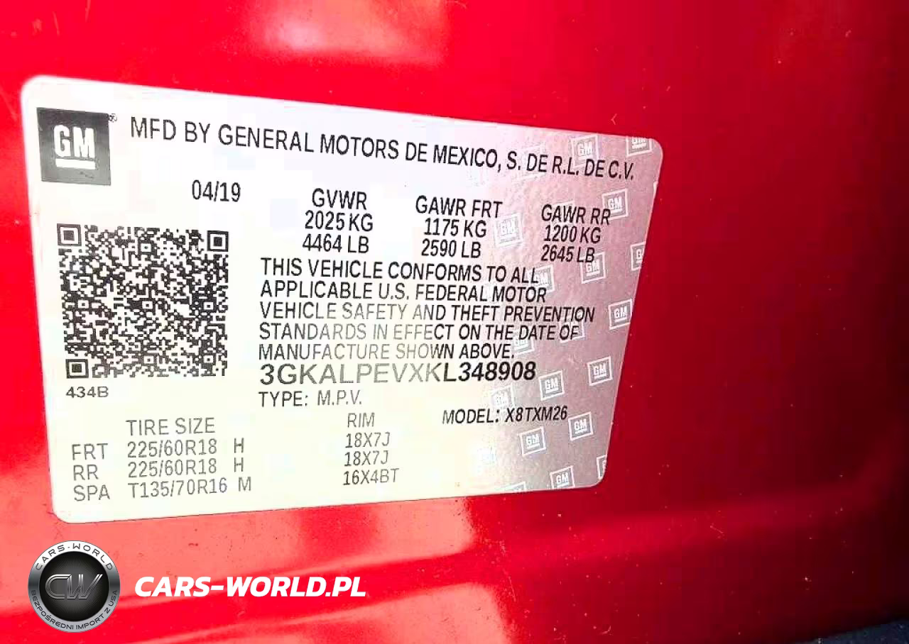 2019 GMC Terrain Slt VIN:3GKALPEVXKL348908 - 13