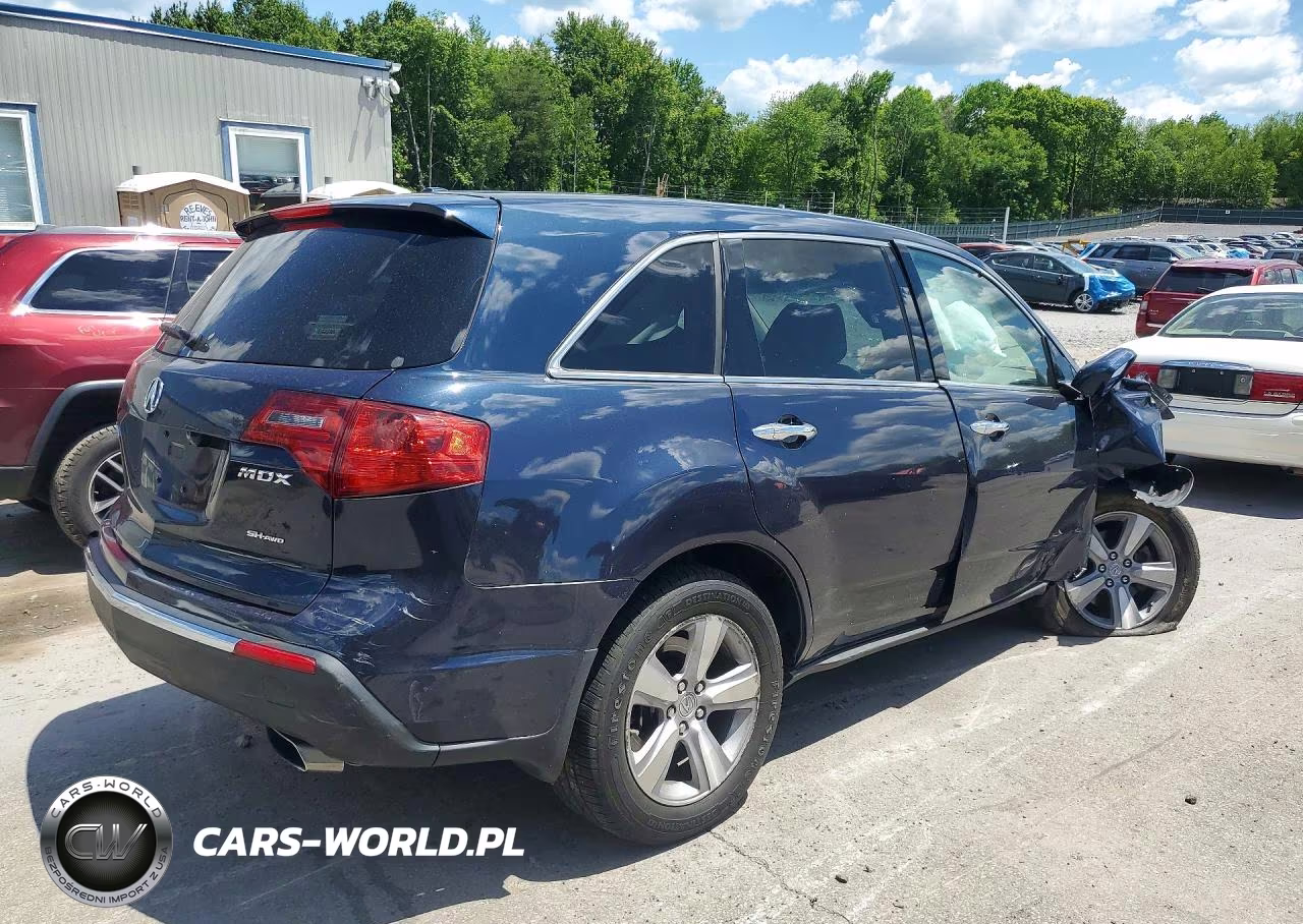 2011 Acura Mdx Technology VIN:2HNYD2H62BH531205 - 3