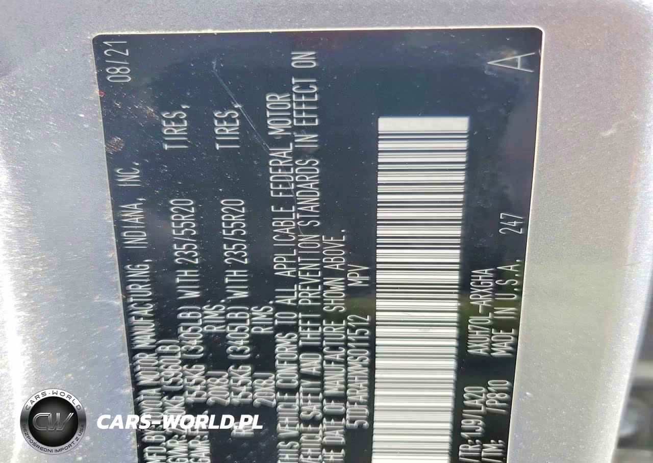 2021 Toyota Highlander Hybrid Platinum VIN:5TDFARAHXMS011512 - 14