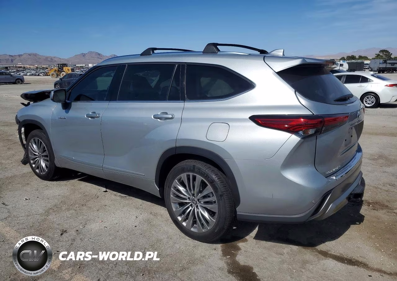 2021 Toyota Highlander Hybrid Platinum VIN:5TDFARAHXMS011512 - 2