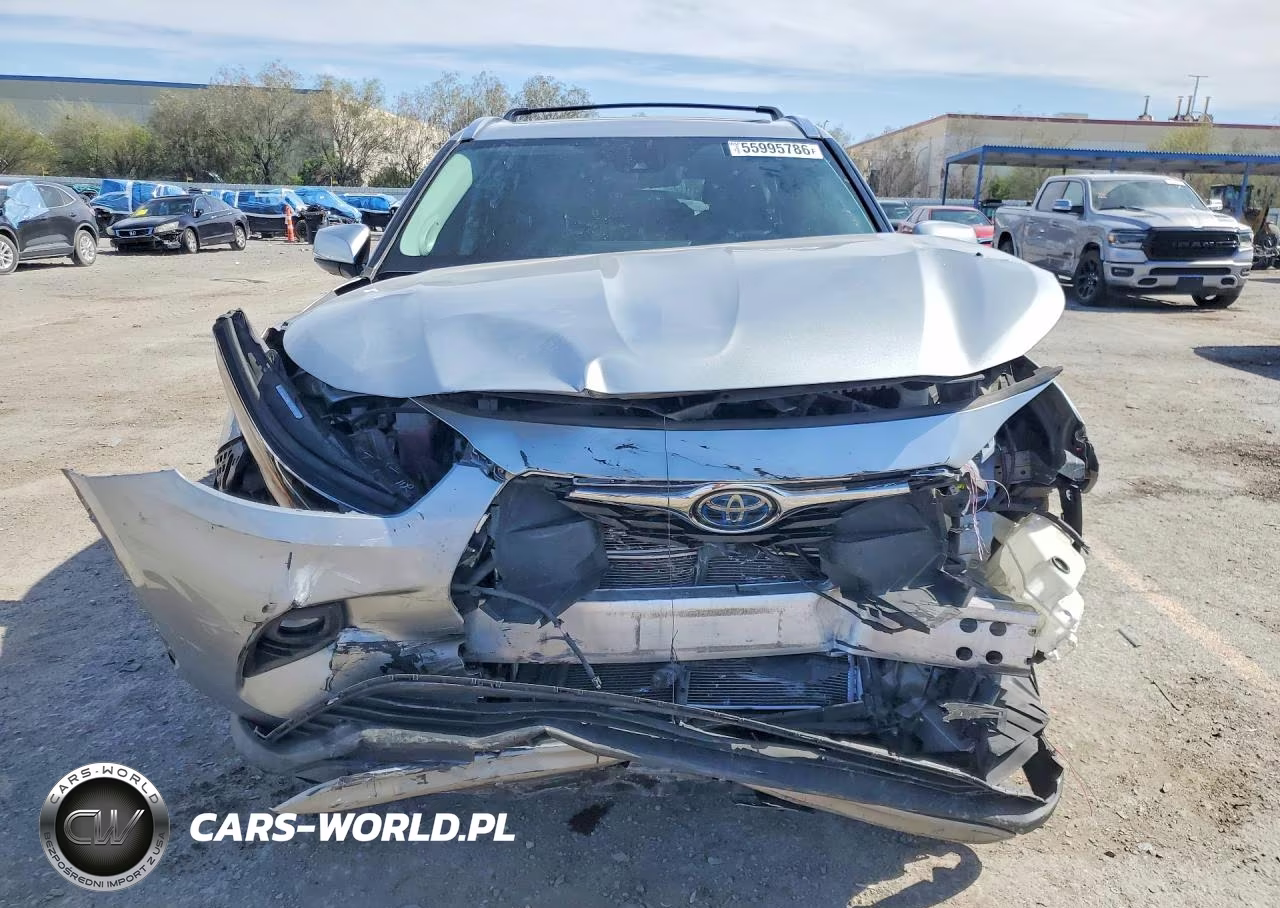2021 Toyota Highlander Hybrid Platinum VIN:5TDFARAHXMS011512 - 5
