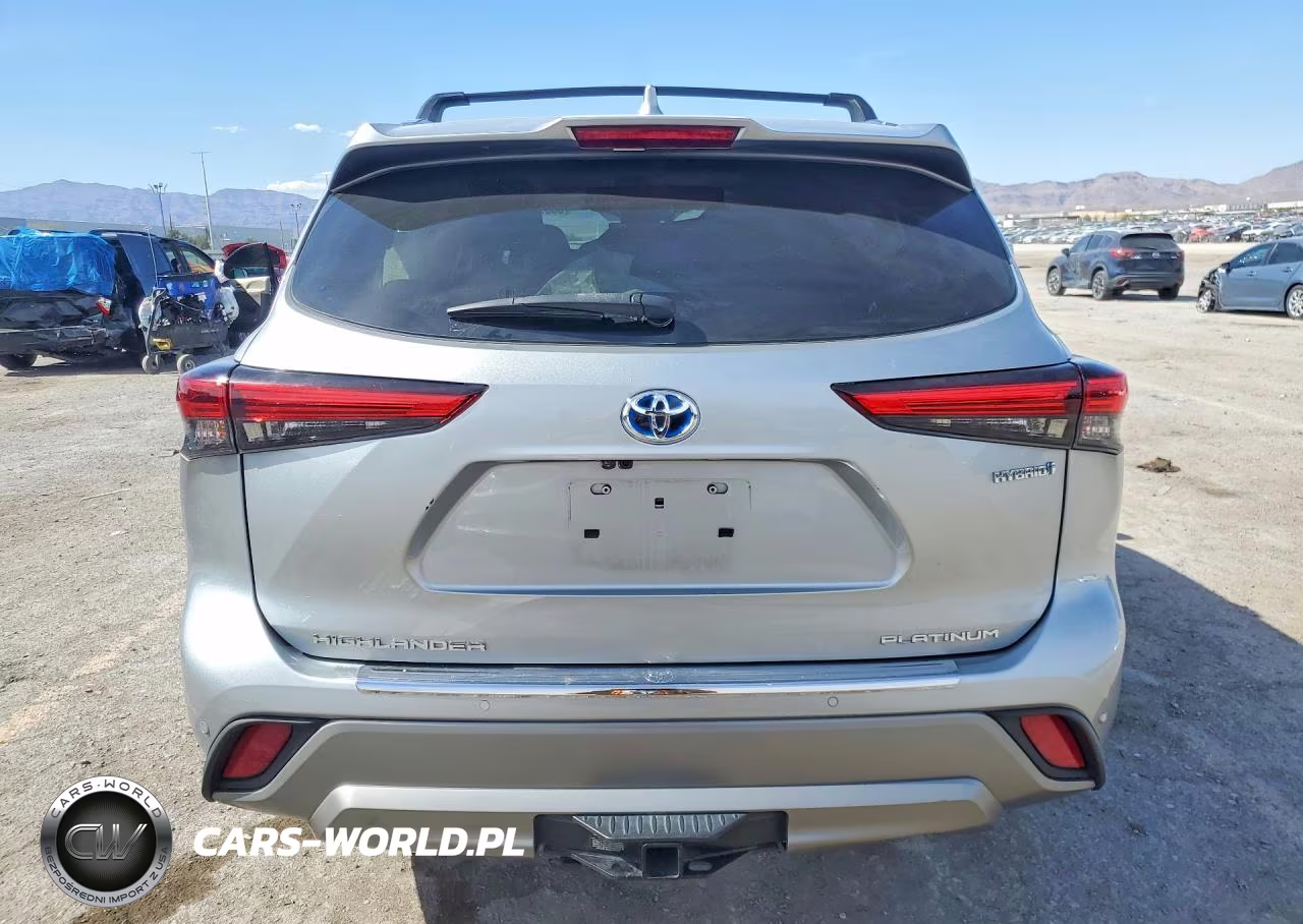 2021 Toyota Highlander Hybrid Platinum VIN:5TDFARAHXMS011512 - 6