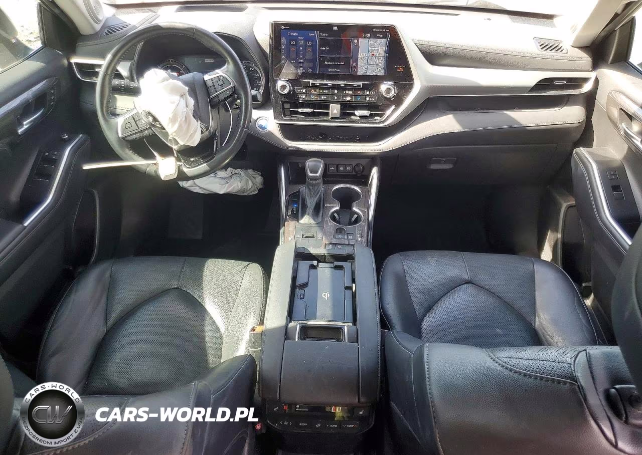 2021 Toyota Highlander Hybrid Platinum VIN:5TDFARAHXMS011512 - 8