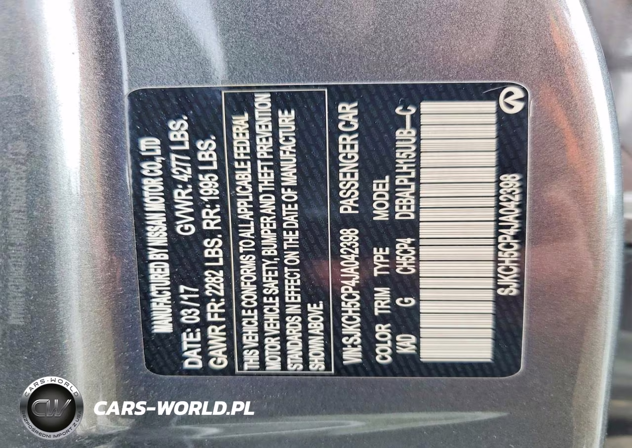 2018 Infiniti Qx30 Base VIN:SJKCH5CP4JA042398 - 13