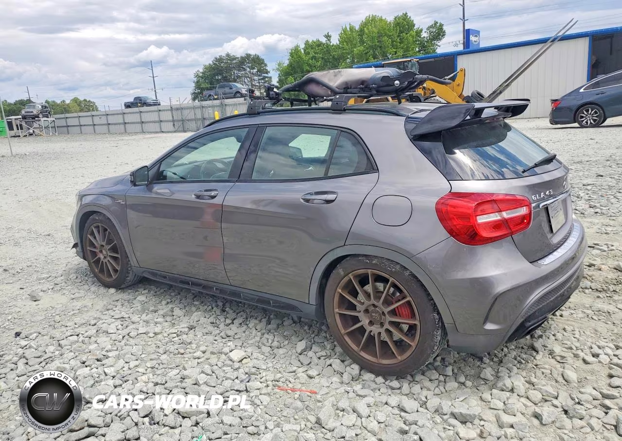 2015 Mercedes-Benz Gla 45 Amg VIN:WDDTG5CBXFJ104796 - 2