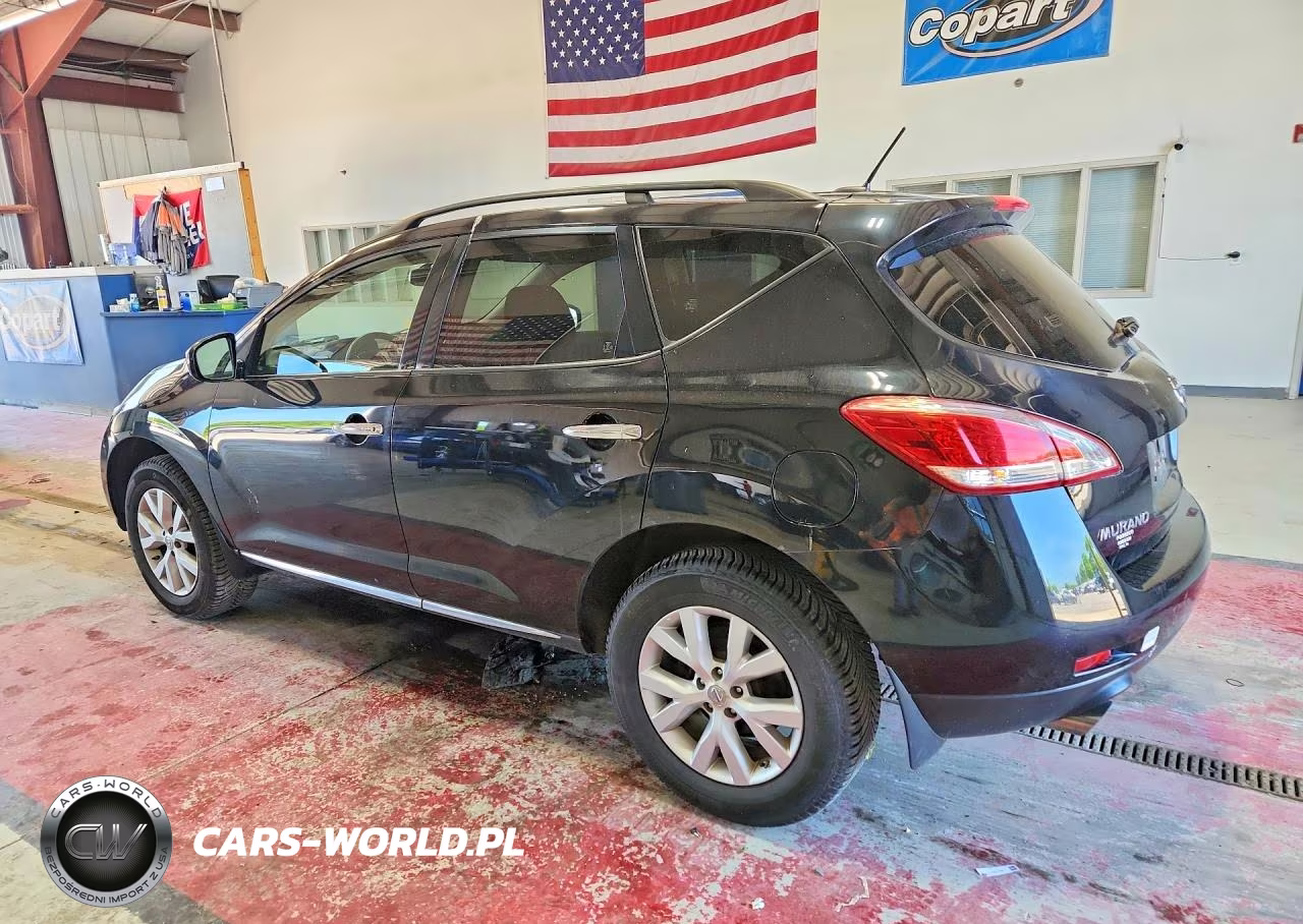 2014 Nissan Murano Sv VIN:JN8AZ1MW2EW514066 - 2