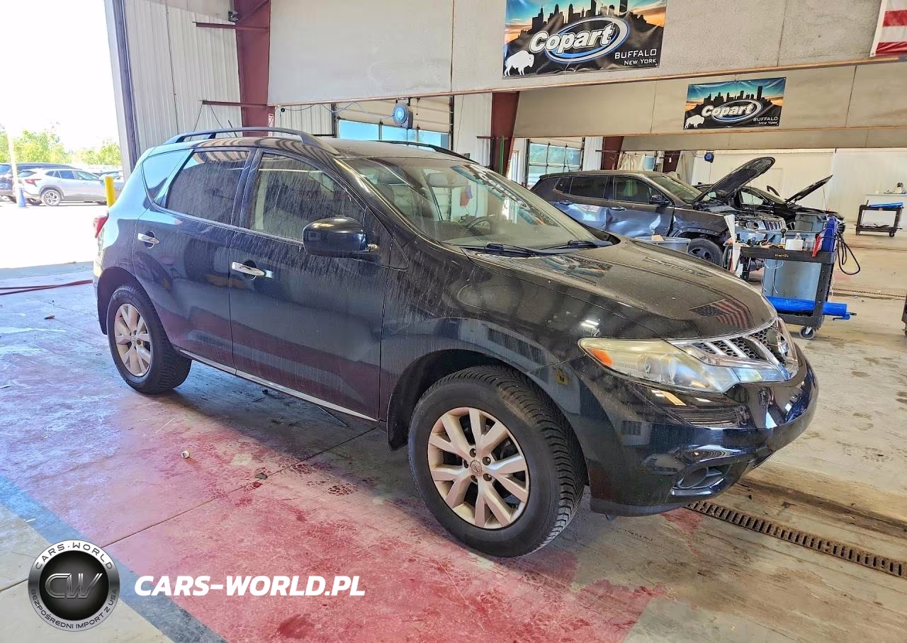 2014 Nissan Murano Sv VIN:JN8AZ1MW2EW514066 - 4