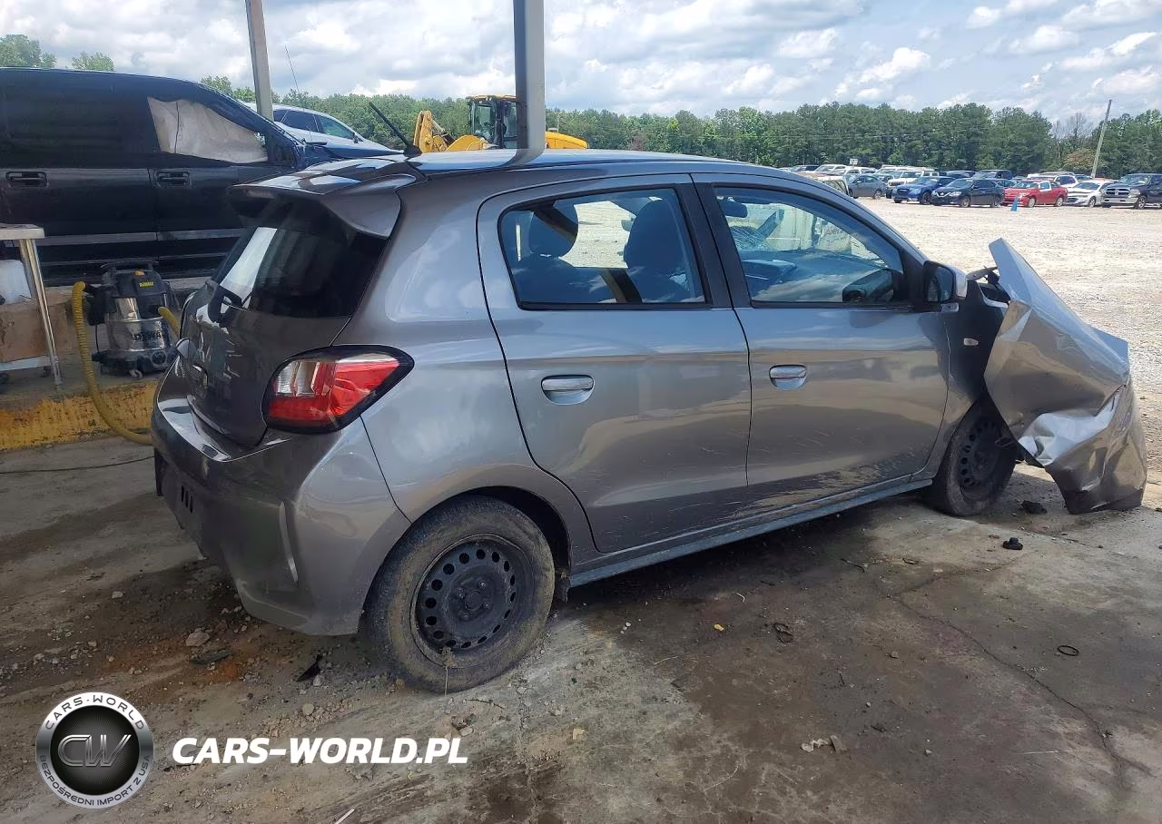 2021 Mitsubishi Mirage Es VIN:ML32AUHJXMH005016 - 3