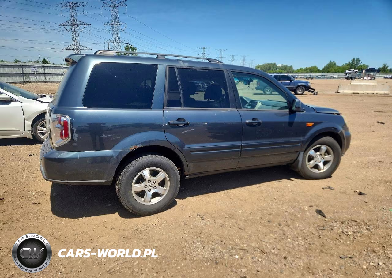 2006 Honda Pilot Ex VIN:5FNYF28576B001251 - 3