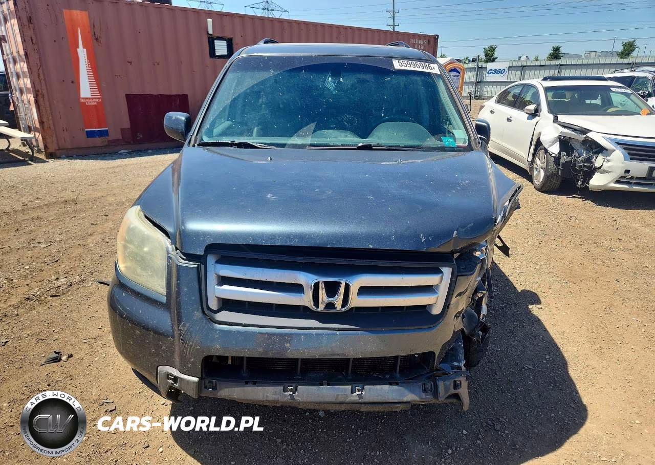2006 Honda Pilot Ex VIN:5FNYF28576B001251 - 5