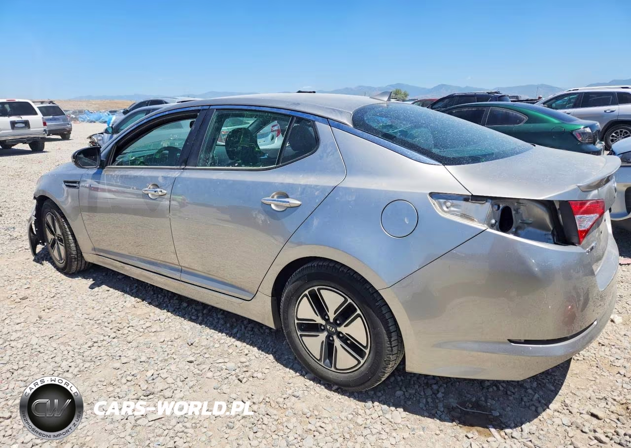 2013 Kia Optima Hybrid VIN:KNAGM4AD0D5043884 - 2