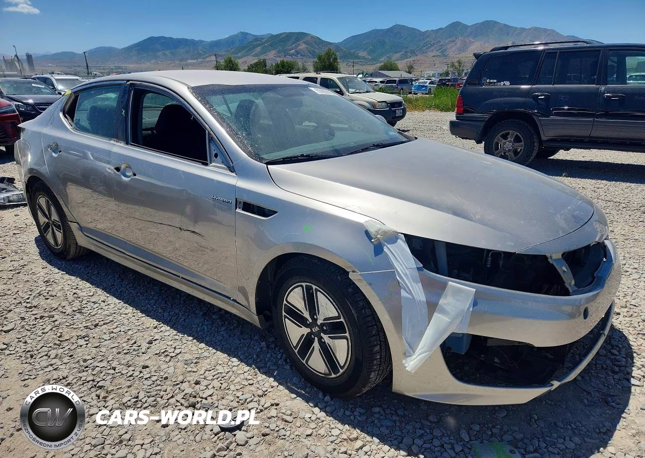 2013 Kia Optima Hybrid VIN:KNAGM4AD0D5043884 - 4