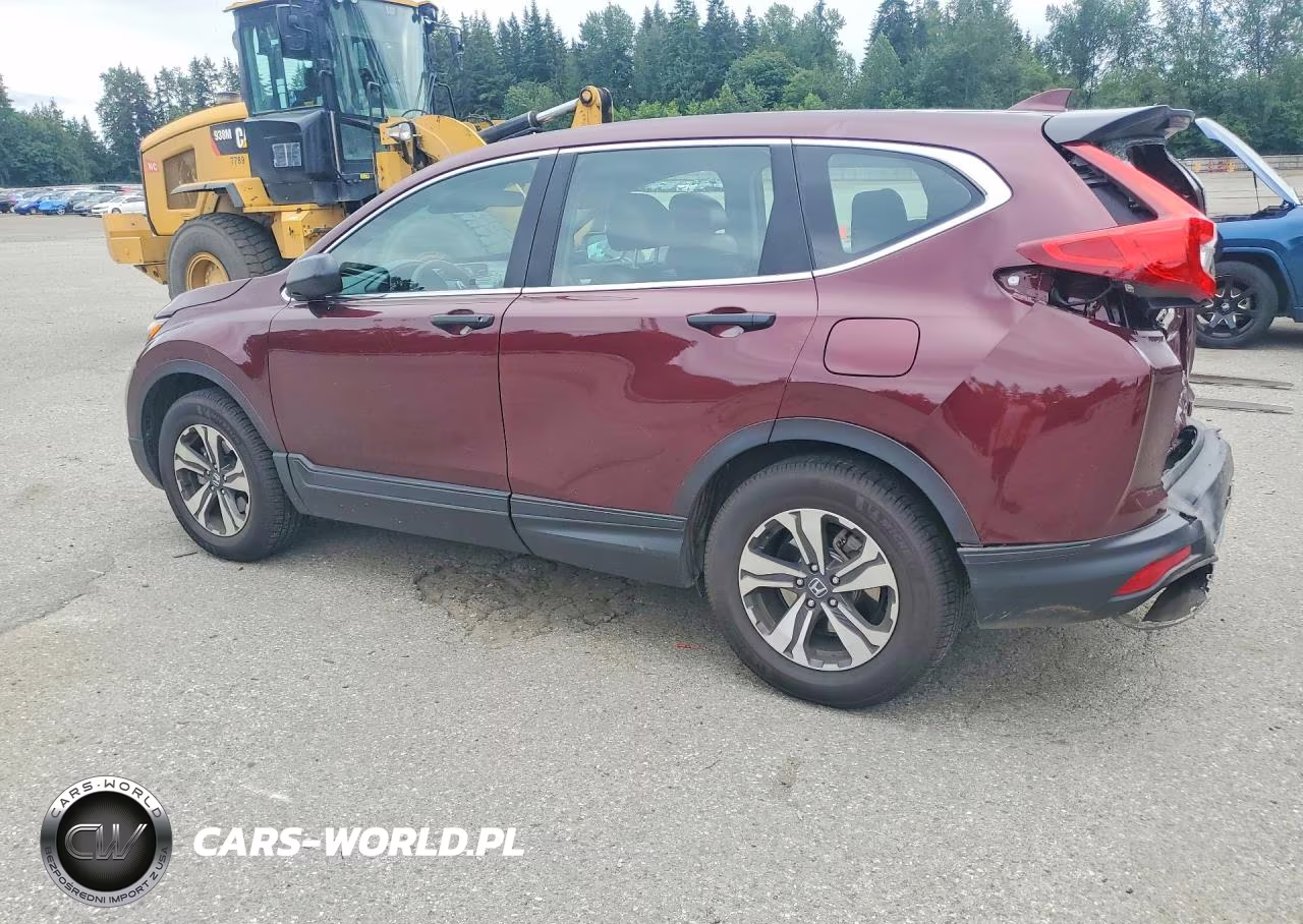2019 Honda Cr-V Lx VIN:5J6RW6H31KL005999 - 2