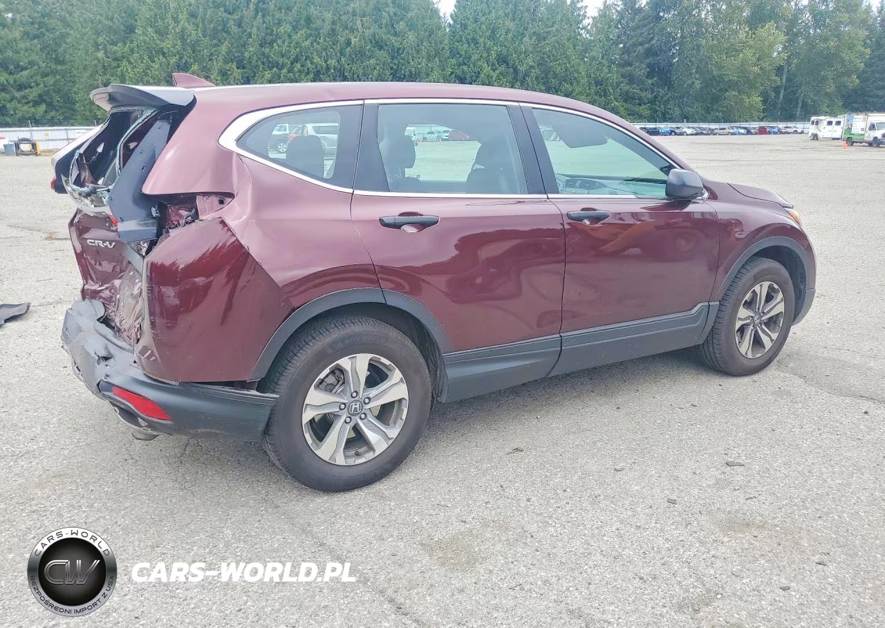 2019 Honda Cr-V Lx VIN:5J6RW6H31KL005999 - 3