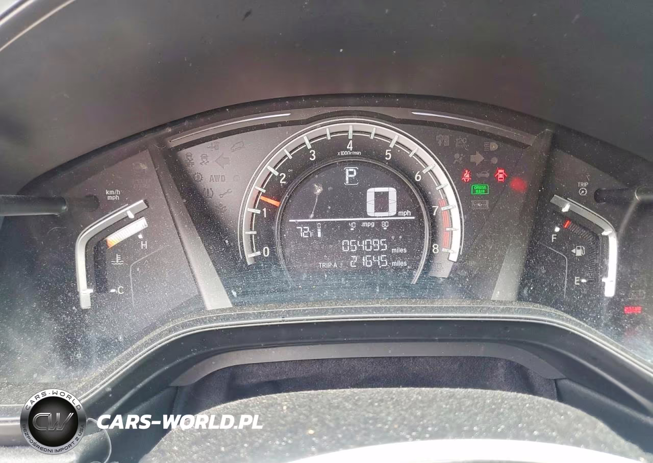 2019 Honda Cr-V Lx VIN:5J6RW6H31KL005999 - 9
