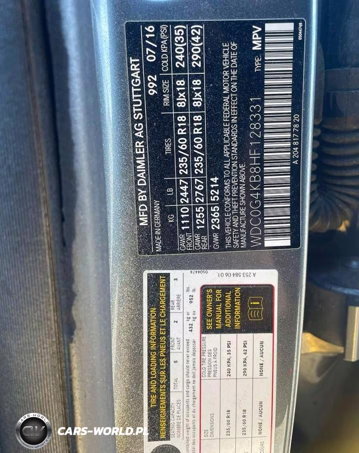 2017 Mercedes-Benz Glc 300 4Matic VIN:WDC0G4KB8HF128331 - 10