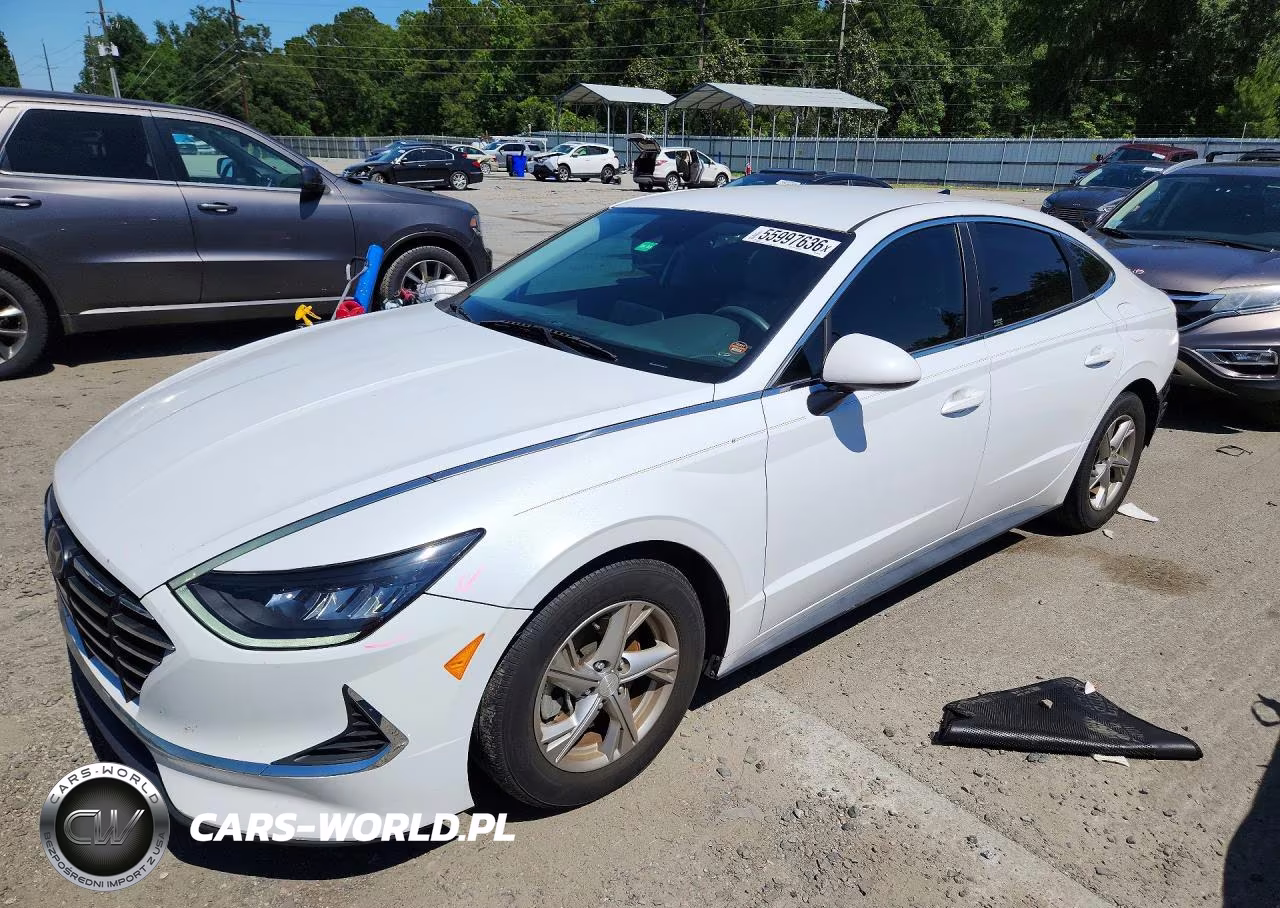 2020 Hyundai Sonata Se VIN:5NPEG4JAXLH046166 - 1