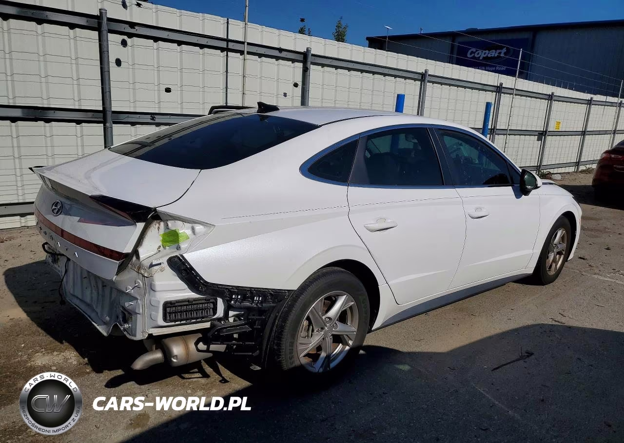 2020 Hyundai Sonata Se VIN:5NPEG4JAXLH046166 - 3