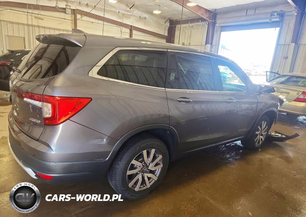 2020 Honda Pilot Ex VIN:5FNYF6H35LB065502 - 3