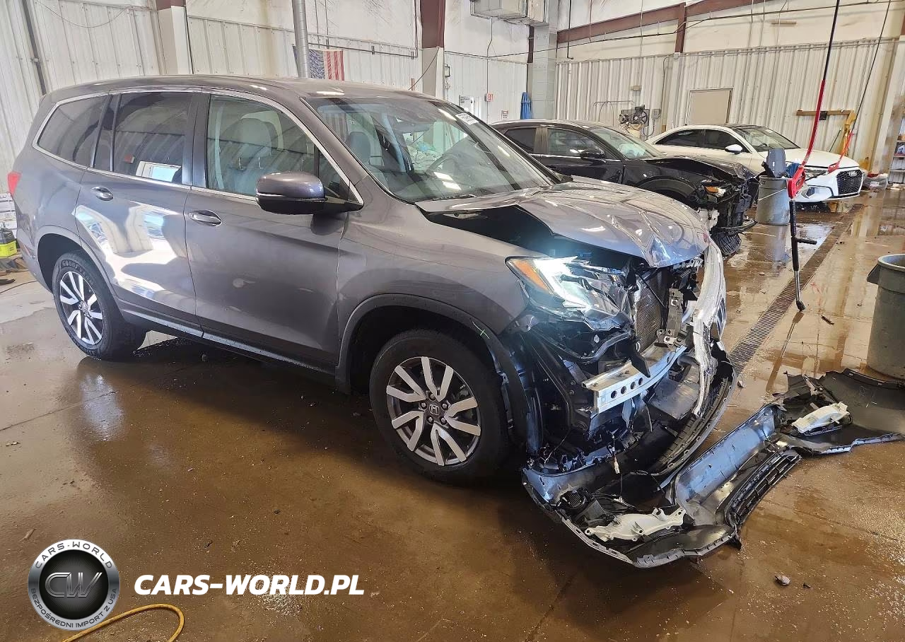 2020 Honda Pilot Ex VIN:5FNYF6H35LB065502 - 4